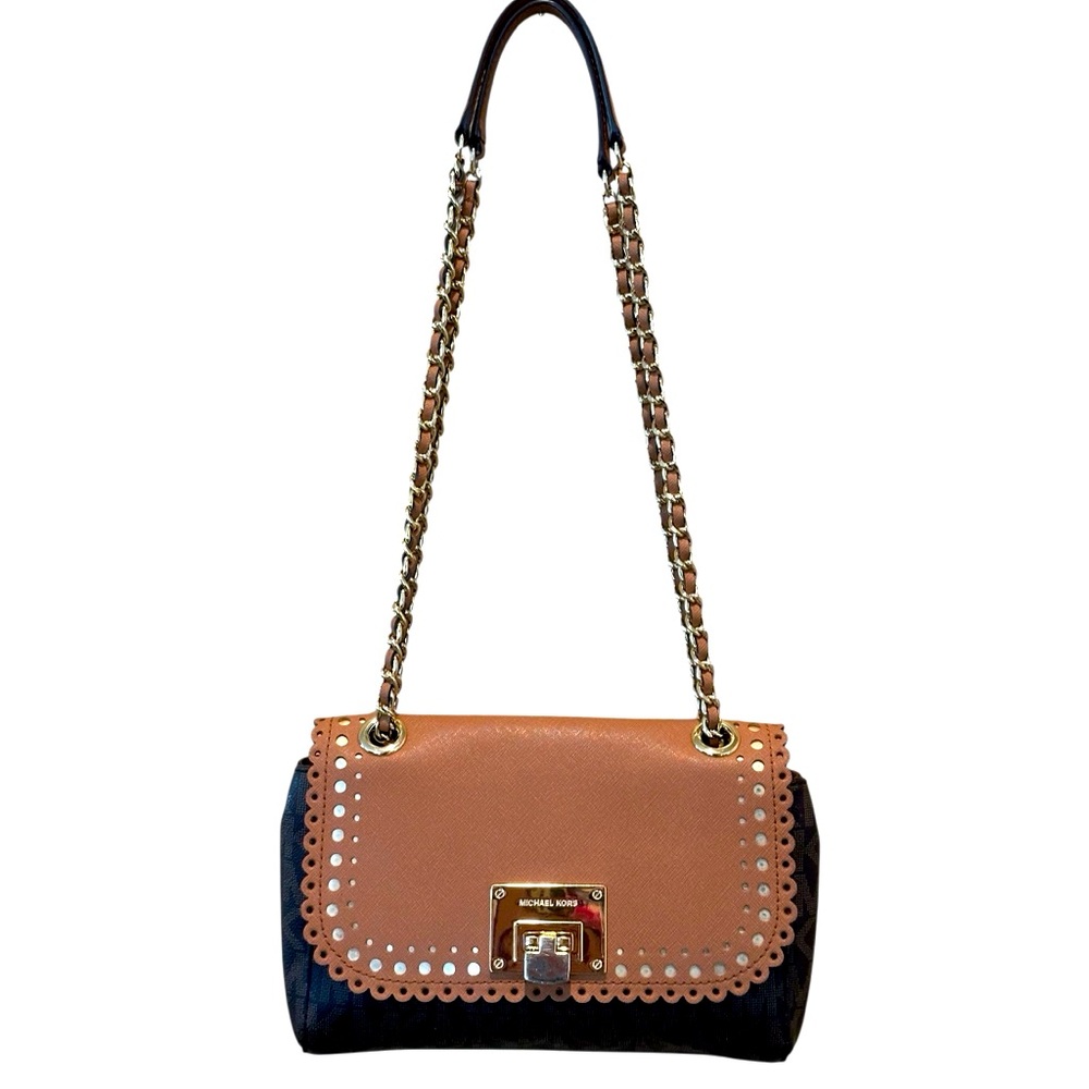 Michael Kors Vivian Shoulder/ Crossbody Flap Bag